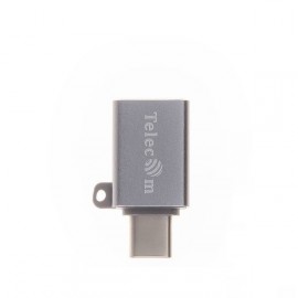 Переходник OTG USB 3.1 Type-C --> USB 3.0 Af  Telecom <TA431M>