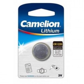 Батарейка Camelion CR1220-1BL, 3В, Li, (1/10/1800)