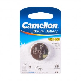 Батарейка Camelion CR2450-1BL, 3В, Li, (1/10/1800)