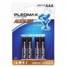 Элемент питания SAMSUNG Pleomax LR03 BL-4 (4/40/400)