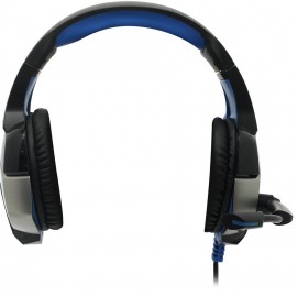 Наушники SmartBuy SBHG-9300 RUSH CRUISER, микрофон, LED, кабель 1.8м, цвет: чёрный, синяя вставка