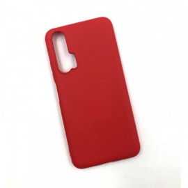 Чехол силиконовый NEYPO для HUAWEI Honor 20 Pro, Soft Matte, тонкий, непрозрачный, матовый, цвет: красный