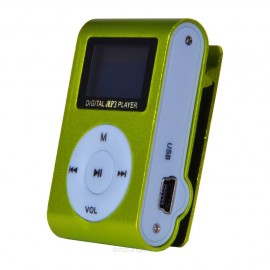 MP3 плеер с дисплеем/наушники ELTRONIC (зеленый)
