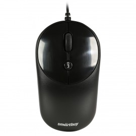 Мышь SMARTBUY ONE 382, 1200 DPI, оптическая, USB, 4 кнопки, цвет: чёрный, (арт.SBM-382-K)