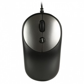 Мышь SmartBuy, 382, ONE, 1200 DPI, оптическая, USB, 4 кнопки, цвет: чёрный, серая вставка, (арт.SBM-382-G)