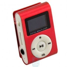 MP3 плеер с дисплеем/наушники ELTRONIC (красный)