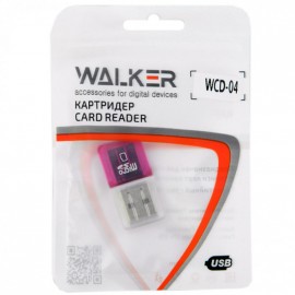 Кард-ридер WALKER WCD-04 (micro SD)