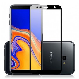 Стекло защитное FaisON для SAMSUNG Galaxy A6 Plus (2018)/A9 Star Lite, Full Screen, 0.33 мм, 11D, глянцевое, полный клей, цвет: чёрный