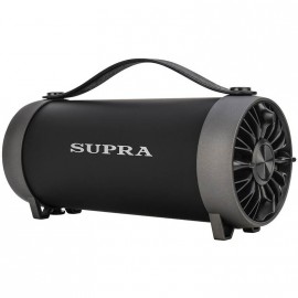 Портативная акустика Supra BTS-490 черный 11Вт/MP3/FM(dig)/USB/BT