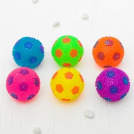 Мяч световой «Футбол», 6,5 см, цвета МИКС