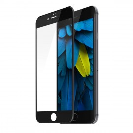 Стекло защитное Noname для APPLE iPhone 7/8 Plus, OG PREMIUM, глянцевое, полный клей, цвет: чёрный, в техпаке