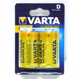 Элемент питания VARTA  R20 Superlife (2 бл)   (24/120)