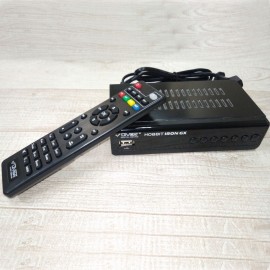 Ресивер DVB-T2 Т80  DVB/T2 (дисплей,метал,шнур,пульт)