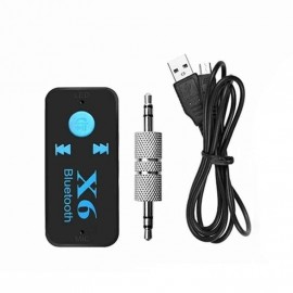 Беспроводной аудиоресивер AUX - Bluetooth X6 (мятая упак)
