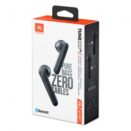 Беспроводные наушники JBL T220 TWS черный bluetooth (в ушной раковине)