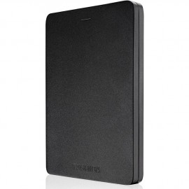Внешний жесткий диск HDD  Toshiba  1 TB Canvio Alu чёрный, 2.5