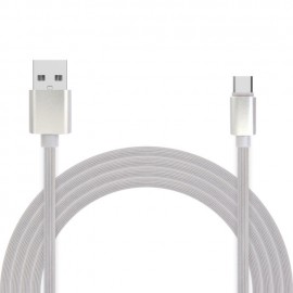 Кабель USB <--> Type-C 1.0м JETACCESS JA-DC35 белый, L-shape,QC,2A)