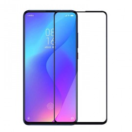 Стекло защитное Noname для XIAOMI Mi 9T Pro, Full Screen, 0.33 мм, 9D, глянцевое, полный клей, цвет: чёрный, в техпаке