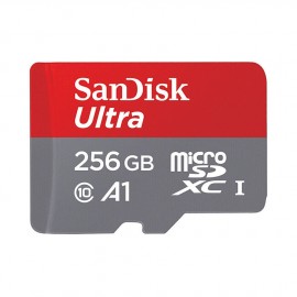 Карта памяти SanDisk Ultra microSDXC Class 10 UHS Class 1 A1 95MB/s 256GB + SD adapter