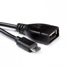 Адаптер BLAST BMC-604, micro USB - USB с поддержкой OTG, до 480 Мбит/с, пакет. Служит для подключения периферийных устройств к мобильным устройствам: 