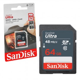 Карта памяти SanDisk Ultra SDXC Class 10 UHS-I 48MB/s
