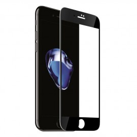 Стекло защитное FaisON для APPLE iPhone 7/8, Game, 0.33 мм, матовое, полный клей, цвет: чёрный