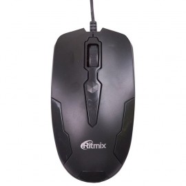 Мышь RITMIX ROM-210 черная, USB