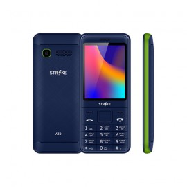 Мобильный телефон Strike A30 Blue+Green SC6531E, 1, 208MHZ, ThreadX, 32 Mb, 32 Mb, 2G GSM 850/900/1800/1900, Bluetooth Версия 2.1 Экран: 2.8 