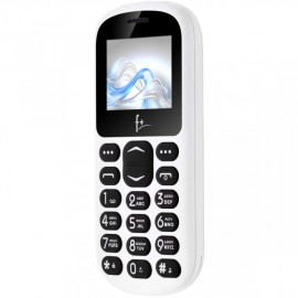 Телефон сотовый F+ Ezzy3 White, 1.77'' 160x128, 32MB RAM, 32MB, up to 16GB flash, 0.08Mpix, 2 Sim, BT v2.1, Micro-USB, 800mAh, 77g, 118,2 ммx55,5 ммx1
