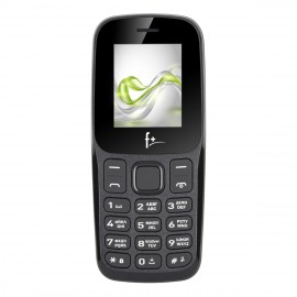 Телефон сотовый F+ F196 Black, 1.77'' 128x160, 32MB RAM, 32MB, up to 16GB flash, 2 Sim, BT v2.1, Micro-USB, 600mAh, 62g, 113,5 ммx46,8 ммx12,2 мм