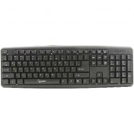 Клавиатура Gembird KB-8320U-BL, стандартная, 104кл, чёрная