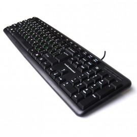Клавиатура Nakatomi KN-02U Navigator black, стандартная, чёрная