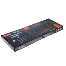 Клавиатура SMARTBUY Slim, 206, мультимедийная, USB, цвет: чёрный, (арт.SBK-206US-K)
