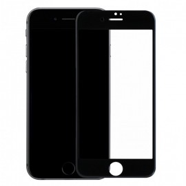 Стекло защитное Noname для APPLE iPhone 7/8, Ceramic, Anti-Blue, 0.4 мм, 2.5D, матовый, полный клей, цвет: чёрный