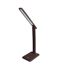 Настольная лампа Ultraflash UF-730 С10 коричневый (LED настольный светильник, 11 Вт, 3 уровня яркости)