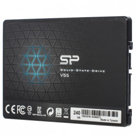 USB-Винт SSD  Silicon Power  240GB  S55, SATA-III, R/W - 550/500 MB/s, 2.5, PS3108, TLC