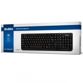 Клавиатура БП SVEN KB-C2200W чёрная (1/20)
