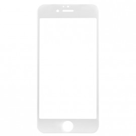 Стекло защитное FaisON для APPLE iPhone 6/6S Plus (5.5), Full Screen, 0.33 мм, 2.5D, глянцевое, полный клей, цвет: белый