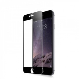 Стекло защитное FaisON для APPLE iPhone 6/6S Plus (5.5), Full Screen, 0.33 мм, 2.5D, глянцевое, полный клей, цвет: чёрный