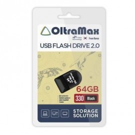 USB 64GB OltraMax 330  чёрный