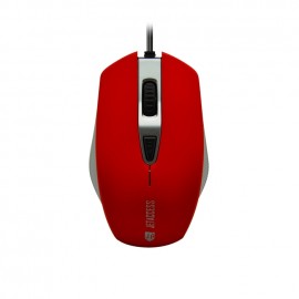 Мышь БП JETACCESS OM-U51G красная, USB