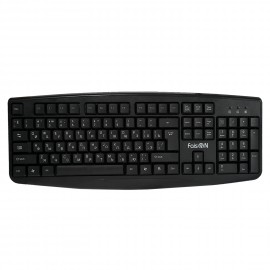 Клавиатура FaisON, Rounded, KB119, мембранная, USB, цвет: чёрный