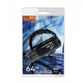 USB 3.0 64Gb FaisON 660, пластик, чёрный