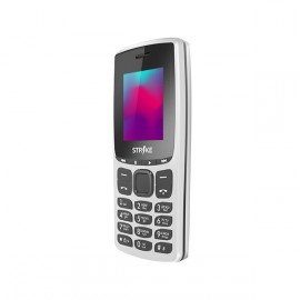 Мобильный телефон Strike A12 White SC6531E, 1, 208MHZ, ThreadX, 32 Mb, 32 Mb, 2G GSM 850/900/1800/1900, Bluetooth Версия 4.2 Экран: 1.77 