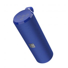 Колонка портативная HOCO, BS33, Voice Sports, пластик, Bluetooth, FM, USB, AUX. TF, цвет: синий, в техпаке*