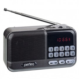Радиоприемник Perfeo ASPEN серый (i20)