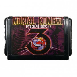 Картридж 16-bit Mortal Kombat 3 (рус)