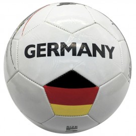 Мяч футбольный Германия, ПВХ 1 слой, 5 р., камера рез., маш.обр. SC-1PVC300-GER