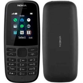 Мобильный телефон NOKIA 105 DUAL SIM BLACK 16KIGB01A01