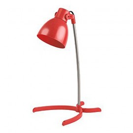 Настольная лампа ЭРА NE-303-Е14-15W-R красный